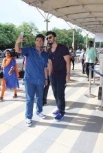 Arjun Kapoor snapped at airport in Mumbai on 29th June 2015